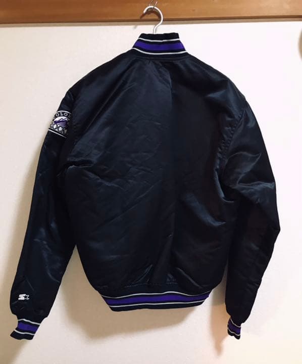 スターター　コロラドロッキーズ　刺繍入りスタジャン