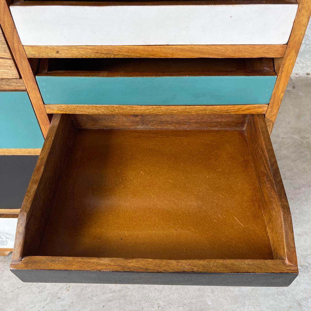 【廃番】美品　KARE ババロウ　10 Drawer ドレッサー　キャビネット