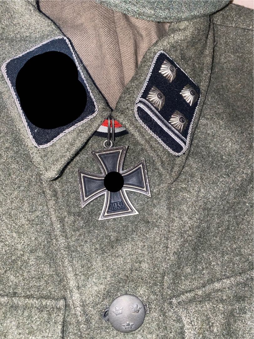 ドイツ軍 野戦服 規格帽 セット