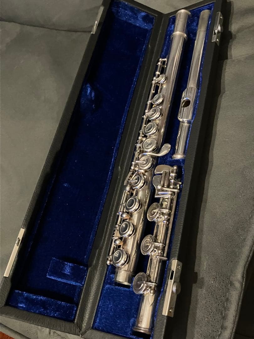 一月末値下げYAMAHA YFL-351S フルート H足部管つき