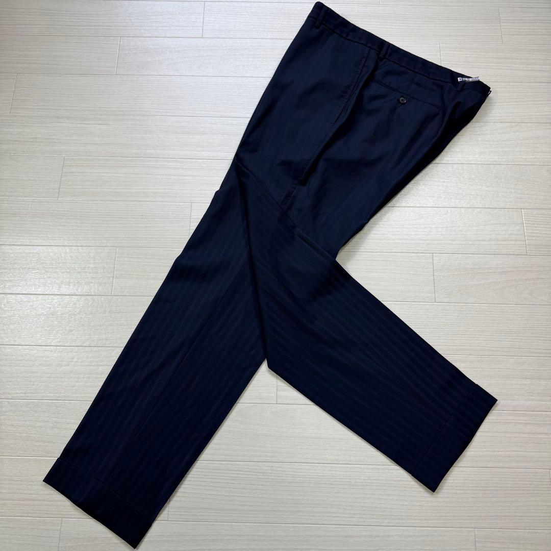 極美品 トゥモローランド ピルグリム ゼニア 大きい XL ネイビー 段返り