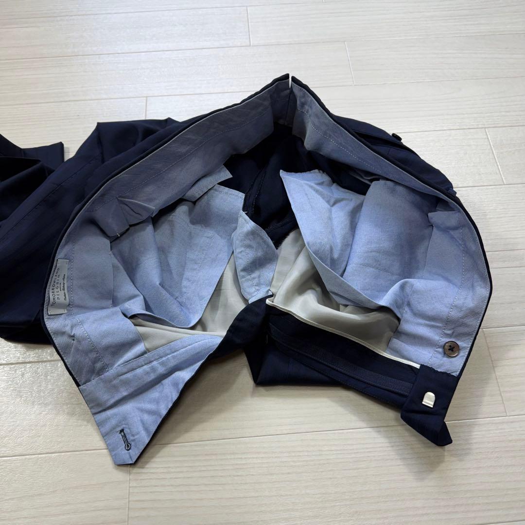 極美品 トゥモローランド ピルグリム ゼニア 大きい XL ネイビー 段返り