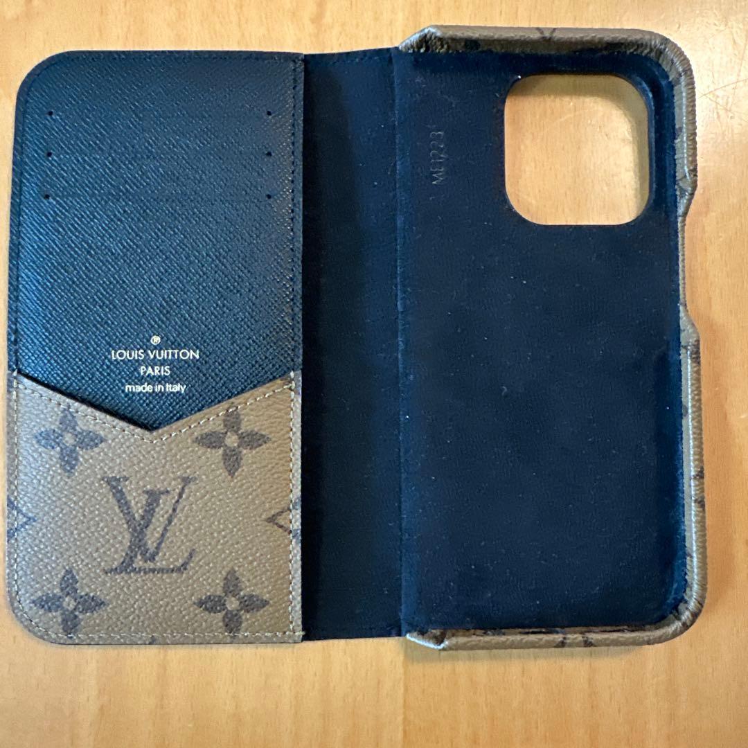 LOUIS VUITTON ルイヴィトン　手帳型iPhone14 PRO ケース