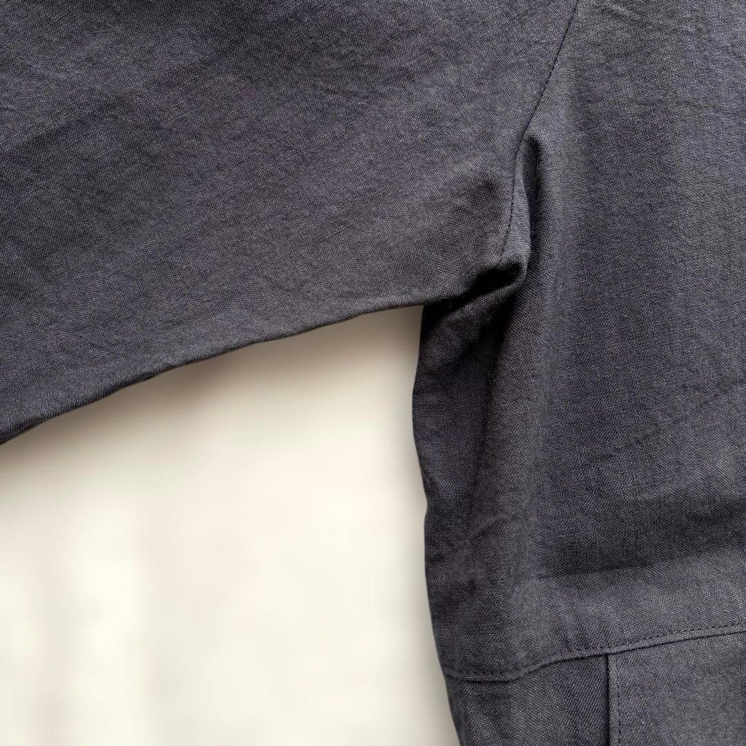 新品 コットンハウスアヤ ピックアップ 綿 麻 長袖 ワンピース ゆったり