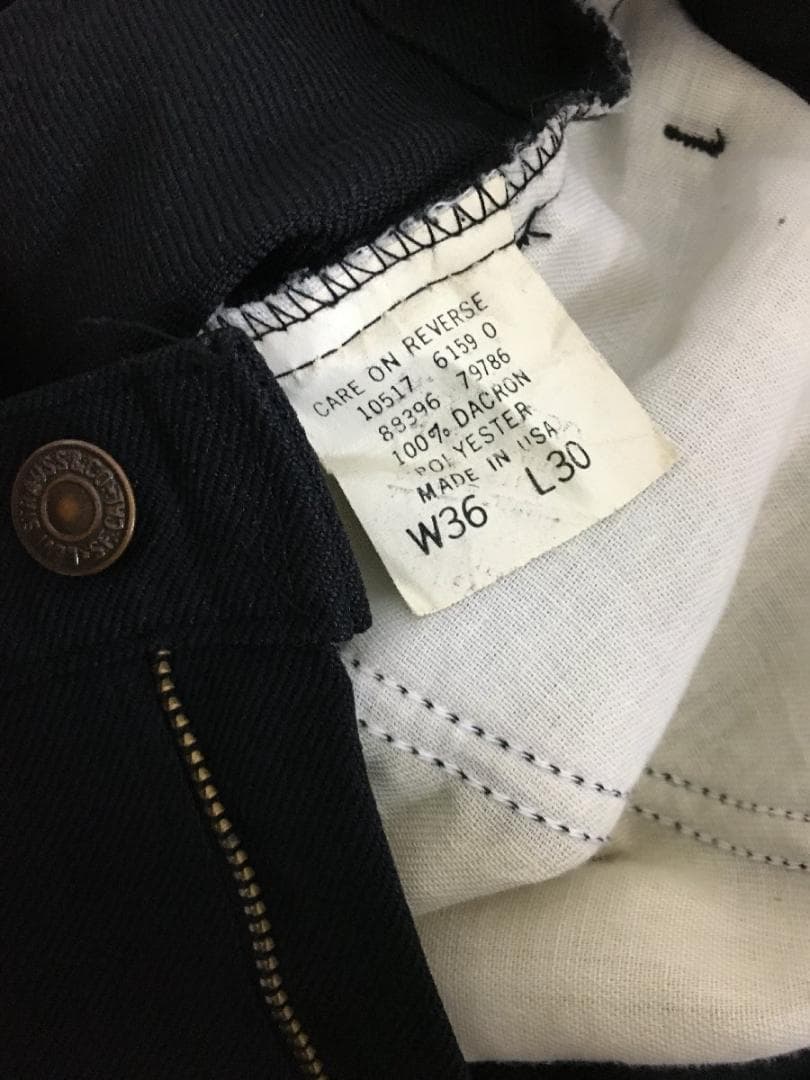 リーバイス 美品 36 USA製 80s 90s スタプレ パンツ 10517