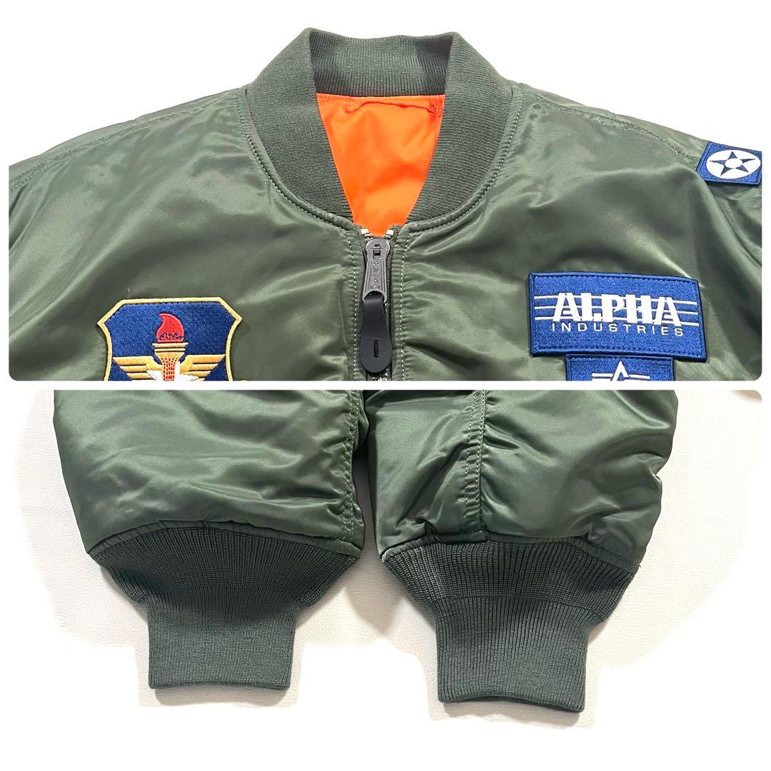 【極美品】ALPHA INDUSTRIES×中田商店　MA-1 ジャケット　別注
