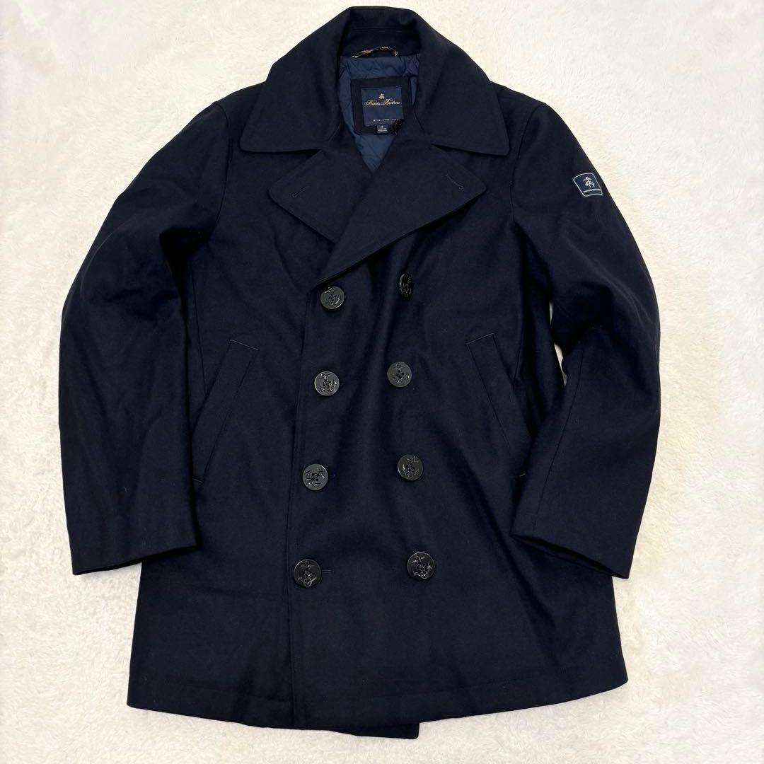 美品 ブルックスブラザーズ 現行 バクスターピーコート カノニコ キルティング