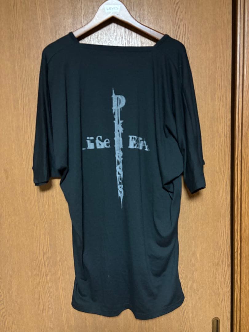 kiryuyrik ドルマンVネックTシャツ　ブラック XL sugizo