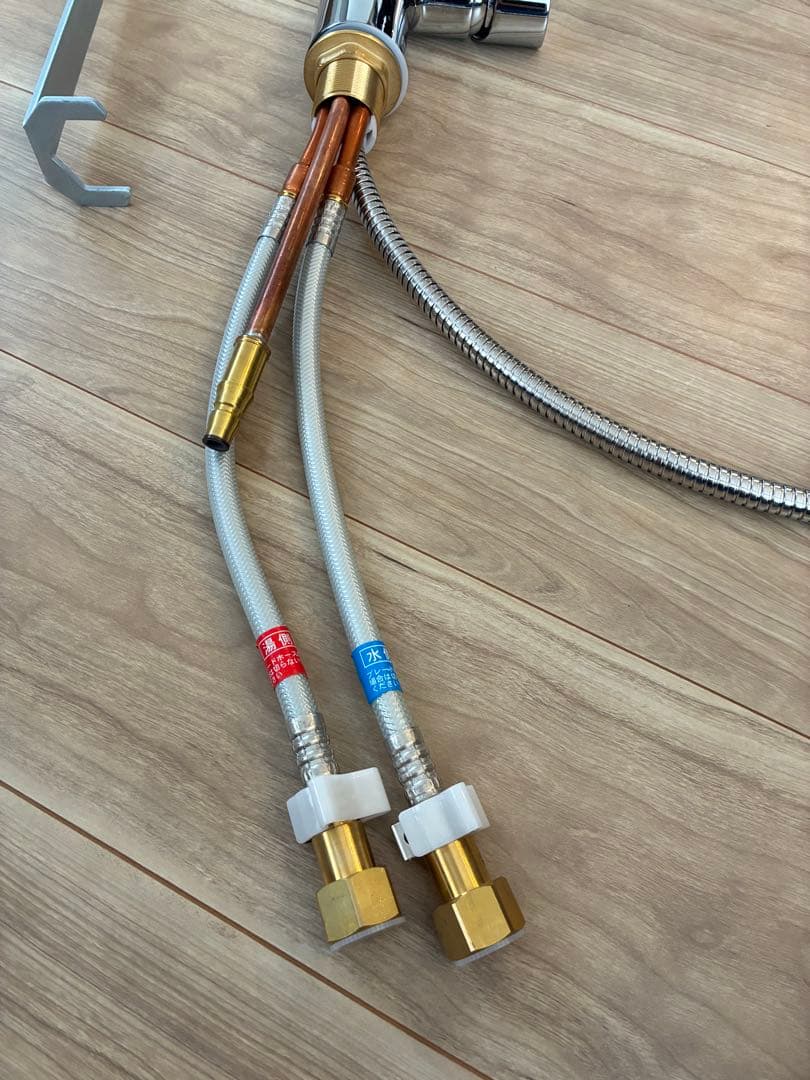 【美品】キッチン用水栓　KVK CH18 KM6061ECCL