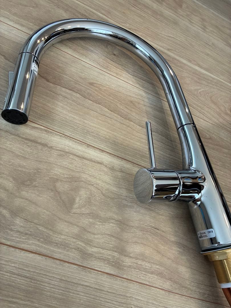 【美品】キッチン用水栓　KVK CH18 KM6061ECCL