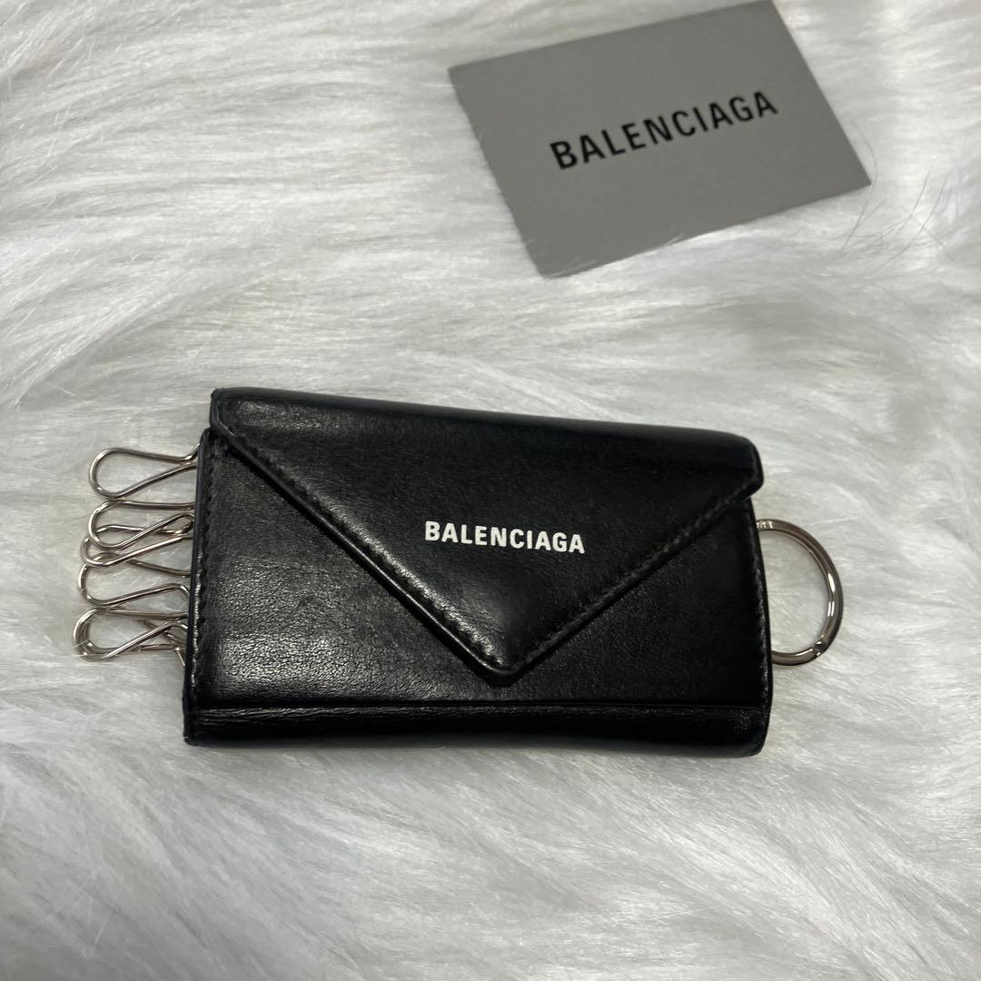 キーケース　バレンシアガ　キーリング　ストラップ　キーホルダー　財布