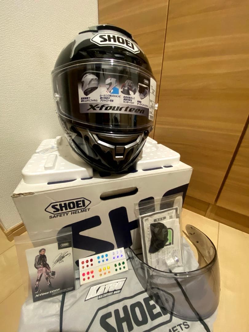 ぷりんちゃん^ - ^SHOEI X-14 X-Fourteen MORI