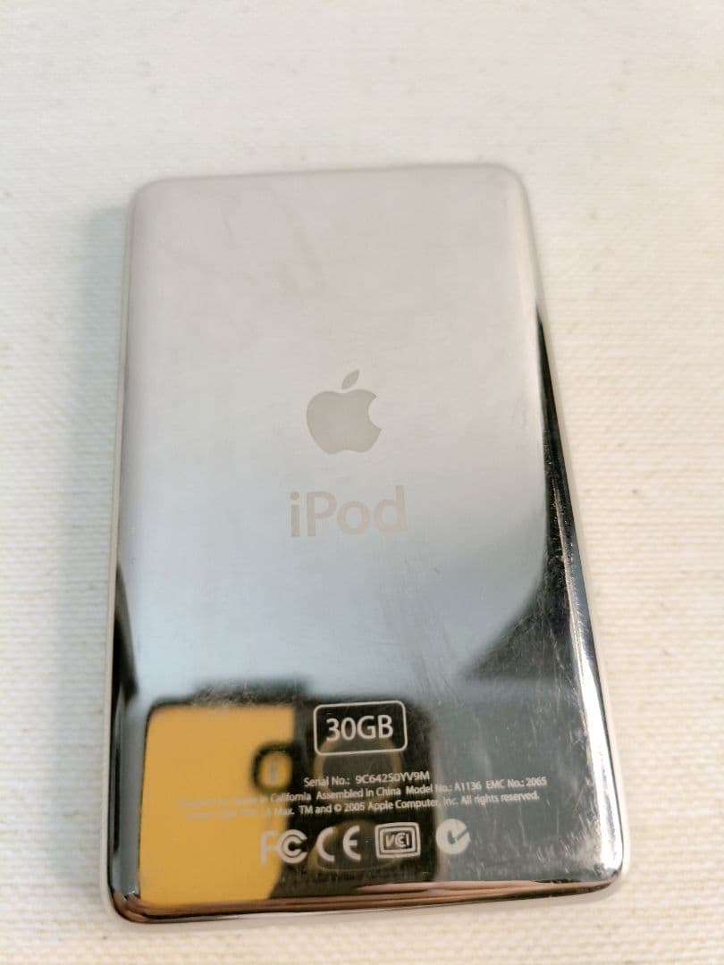 iPod classic 30GB 動作確認済み