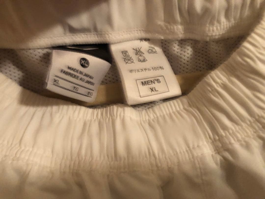 鹿島アントラーズ　ホワイト 支給　ゲームパンツ XL 27