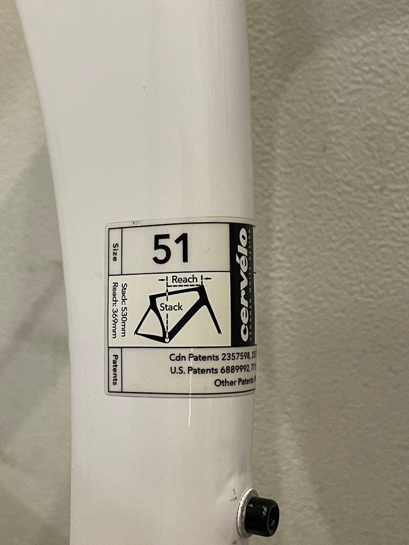 状態良好！サーヴェロ　cervelo s5 フレームセット　サイズ51