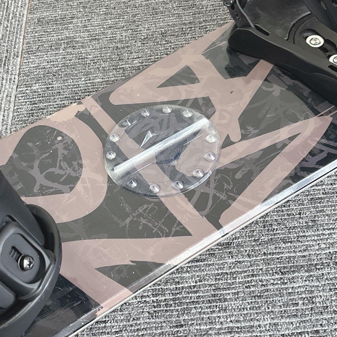 35超豪華❗️ZUMA メンズスノーボードセット★スノボ153cm+ビン付