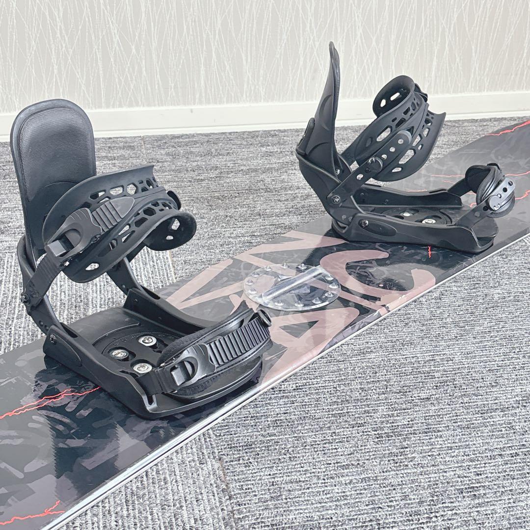 35超豪華❗️ZUMA メンズスノーボードセット★スノボ153cm+ビン付