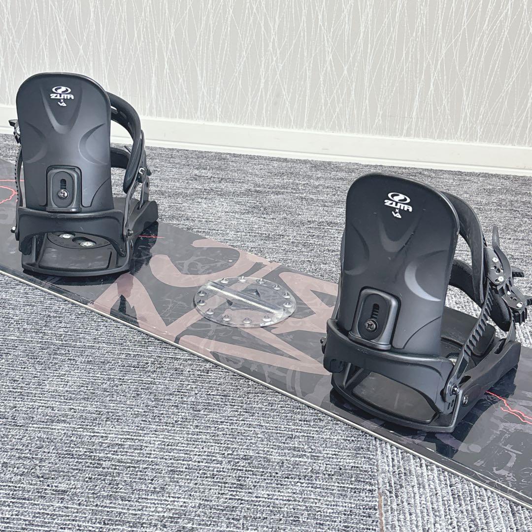 35超豪華❗️ZUMA メンズスノーボードセット★スノボ153cm+ビン付