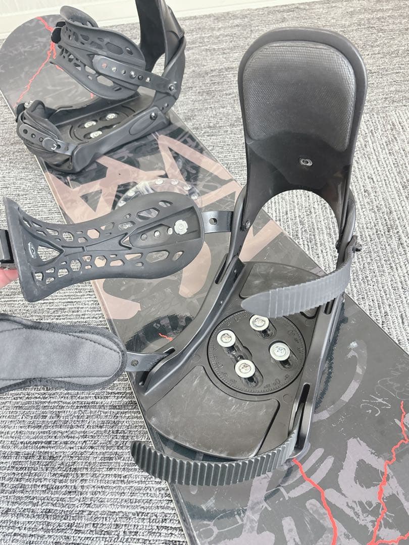 35超豪華❗️ZUMA メンズスノーボードセット★スノボ153cm+ビン付