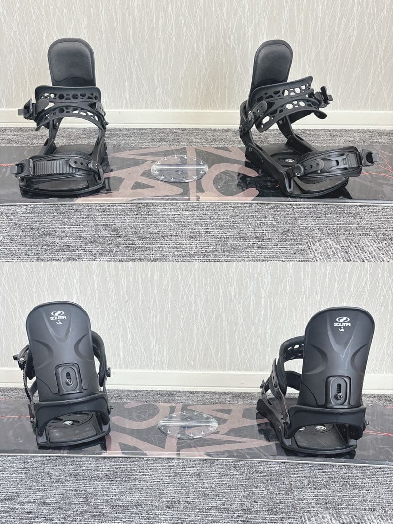 35超豪華❗️ZUMA メンズスノーボードセット★スノボ153cm+ビン付