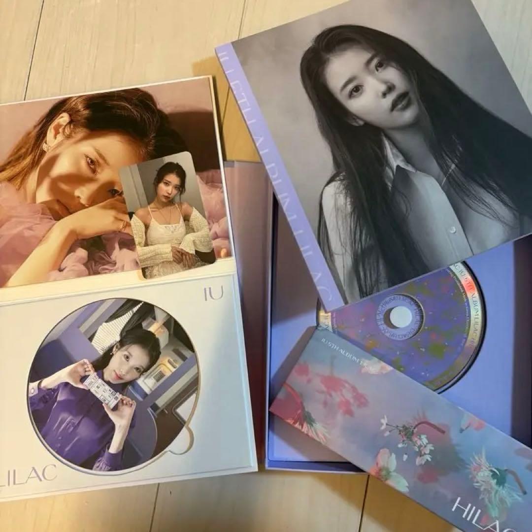 IU アルバム トレカ　セット