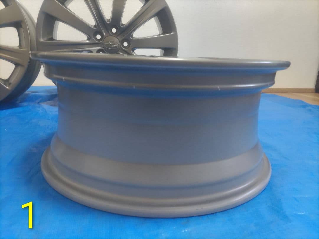 スバル純正　シルバーアルミホイール　17インチ　4本