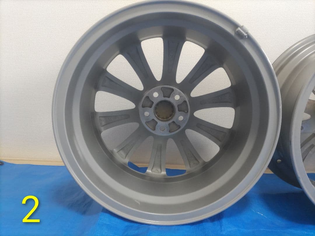 スバル純正　シルバーアルミホイール　17インチ　4本