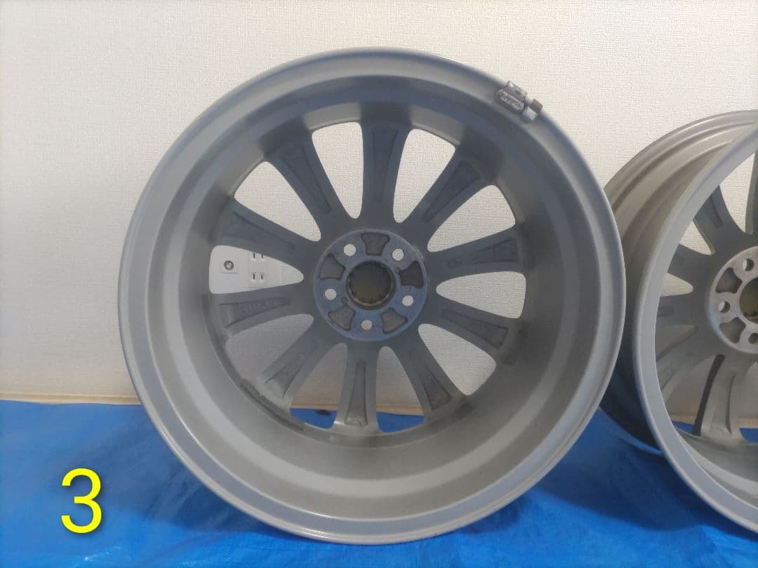 スバル純正　シルバーアルミホイール　17インチ　4本