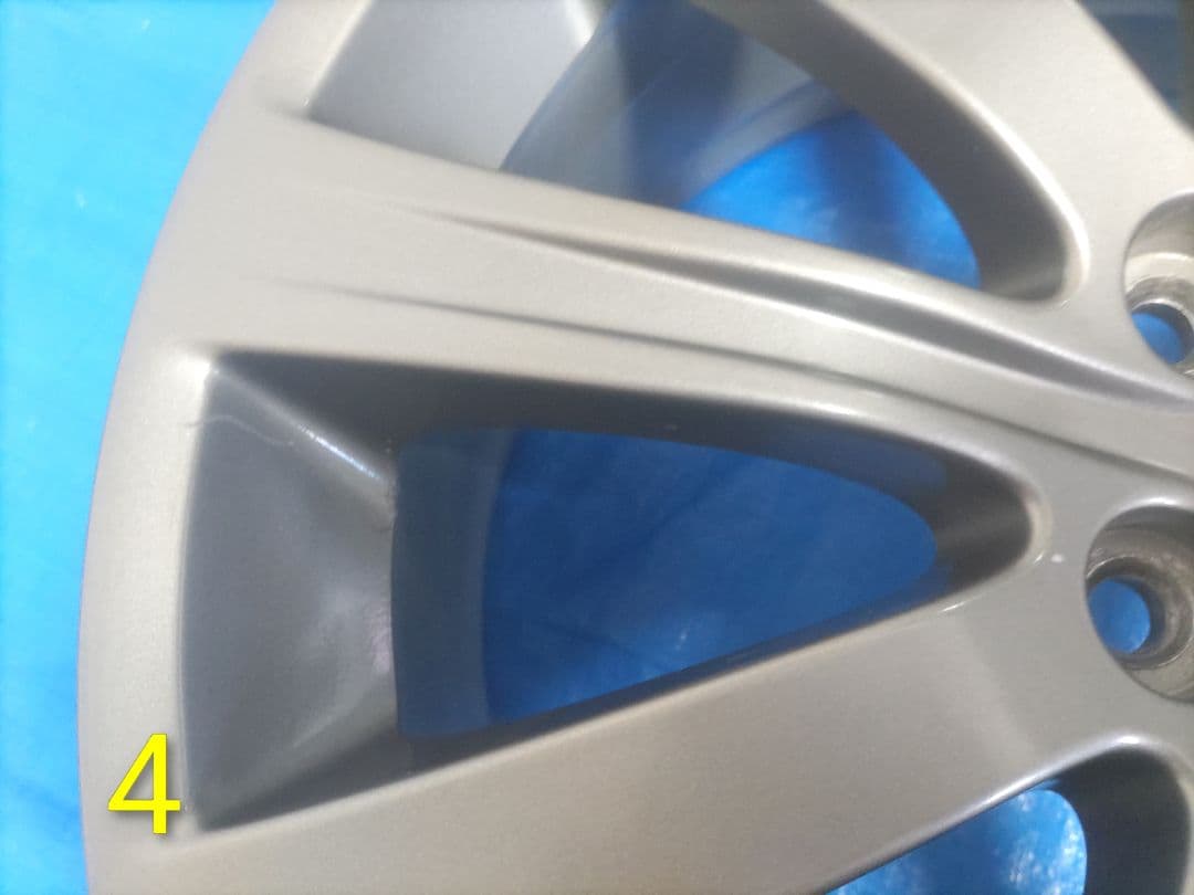 スバル純正　シルバーアルミホイール　17インチ　4本