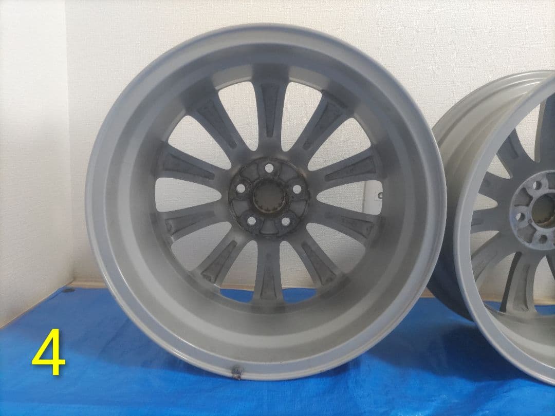 スバル純正　シルバーアルミホイール　17インチ　4本