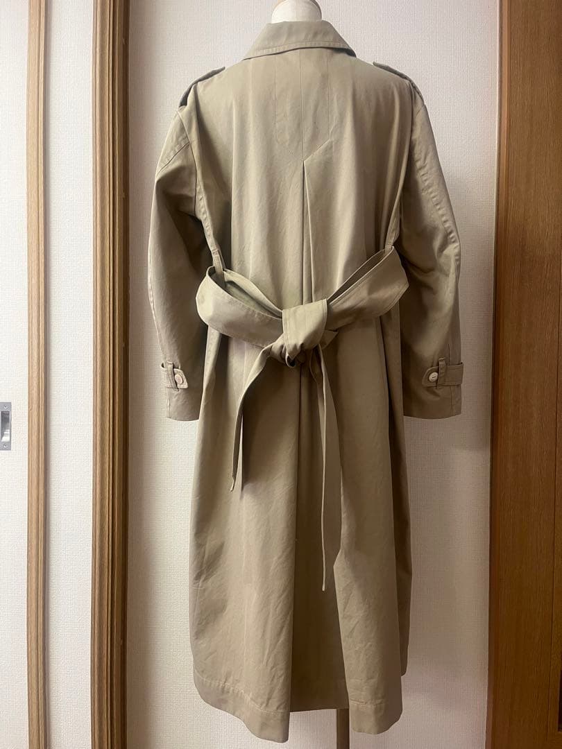 美品◇ポルテデブトン◇リバティトレンチ◇ポピー柄◇