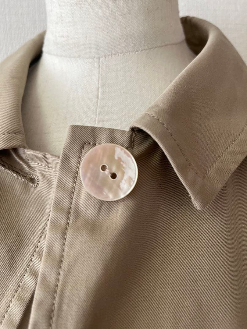 美品◇ポルテデブトン◇リバティトレンチ◇ポピー柄◇