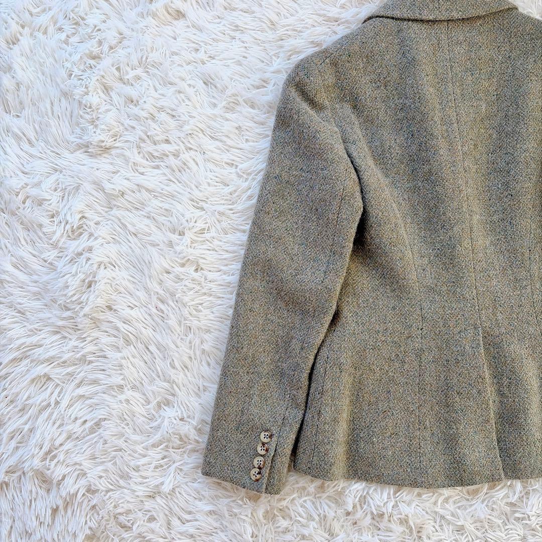 【美品】90s ラルフローレン　アルパカ混ウールテーラードジャケット　L 11