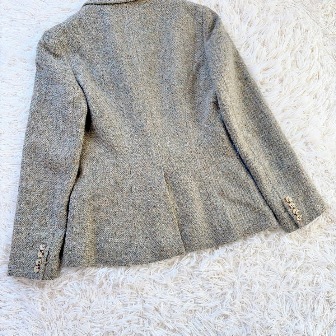 【美品】90s ラルフローレン　アルパカ混ウールテーラードジャケット　L 11