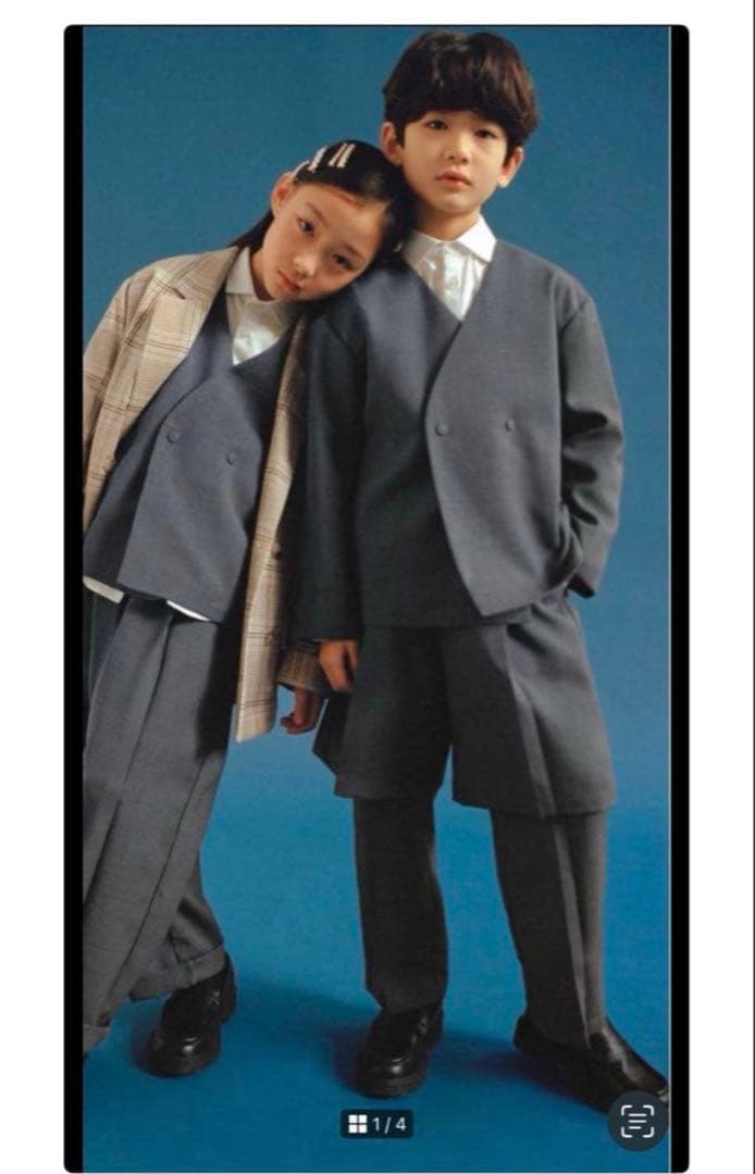 ZARA キッズ 入学式 卒園式 男の子用セレモニースーツ