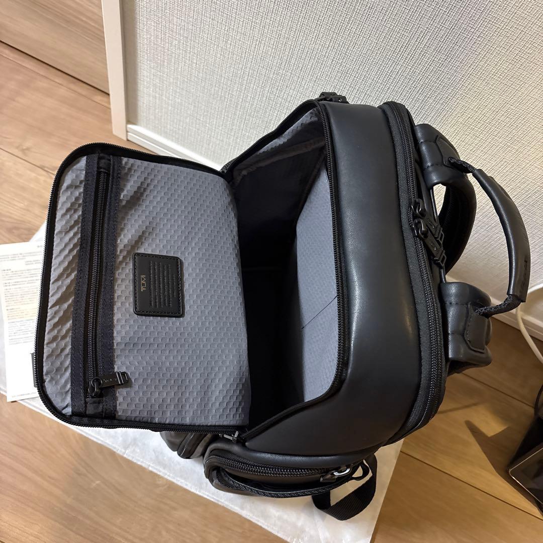 TUMI ALPHA BRAVO サーチ バックパック リュック レザー