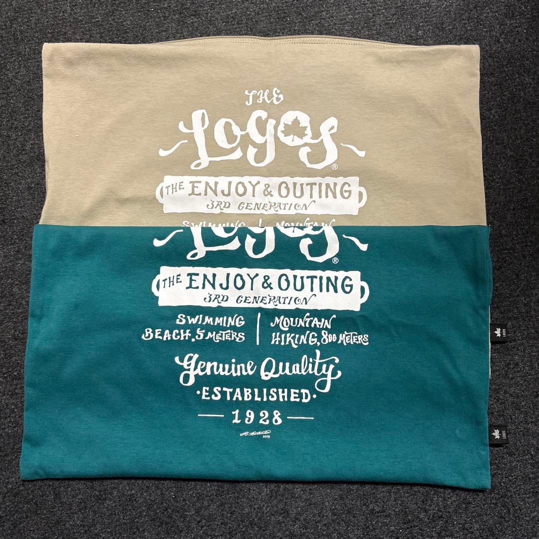 LOGOS インフレーター&スリーピングマット 各収納袋付き　ピローセット