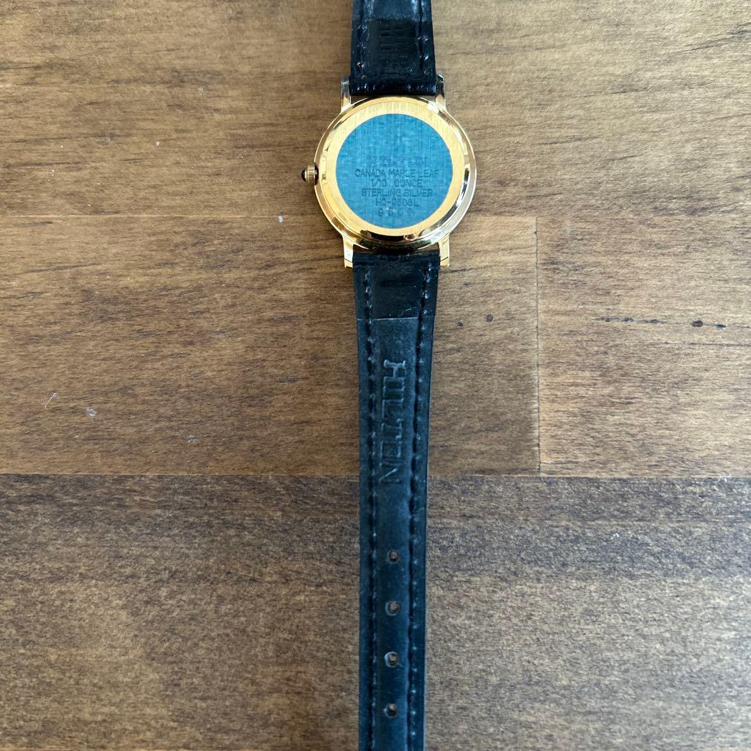 HILTON/ヒルトン ウォッチ メイプルリーフ金貨1/10oz