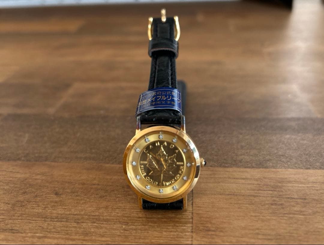 HILTON/ヒルトン ウォッチ メイプルリーフ金貨1/10oz