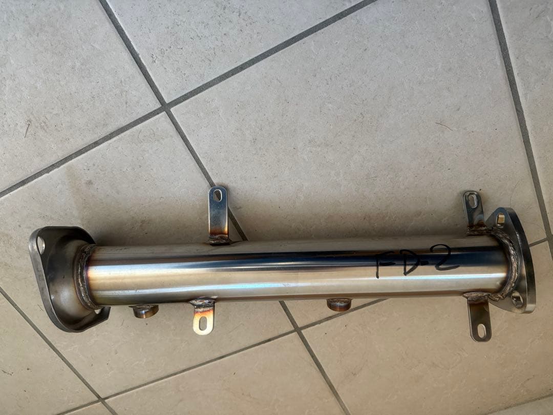 シビック　FD2 触媒ストレート