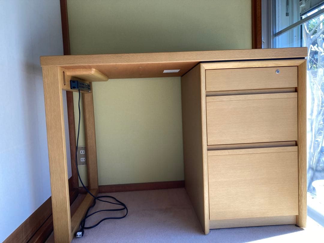 カリモク学習机　ぽかやん