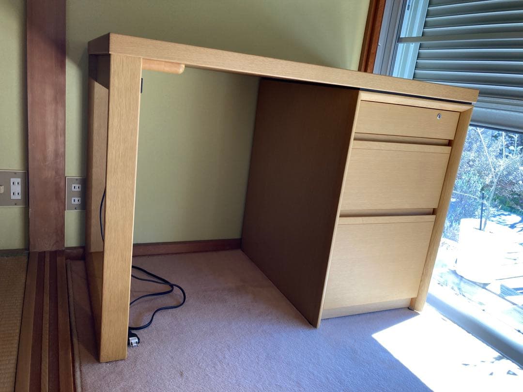 カリモク学習机　ぽかやん