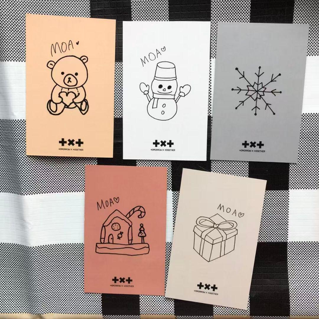 TXT SBS歌謡祭 韓国 サノク 公開放送 トレカ 5枚