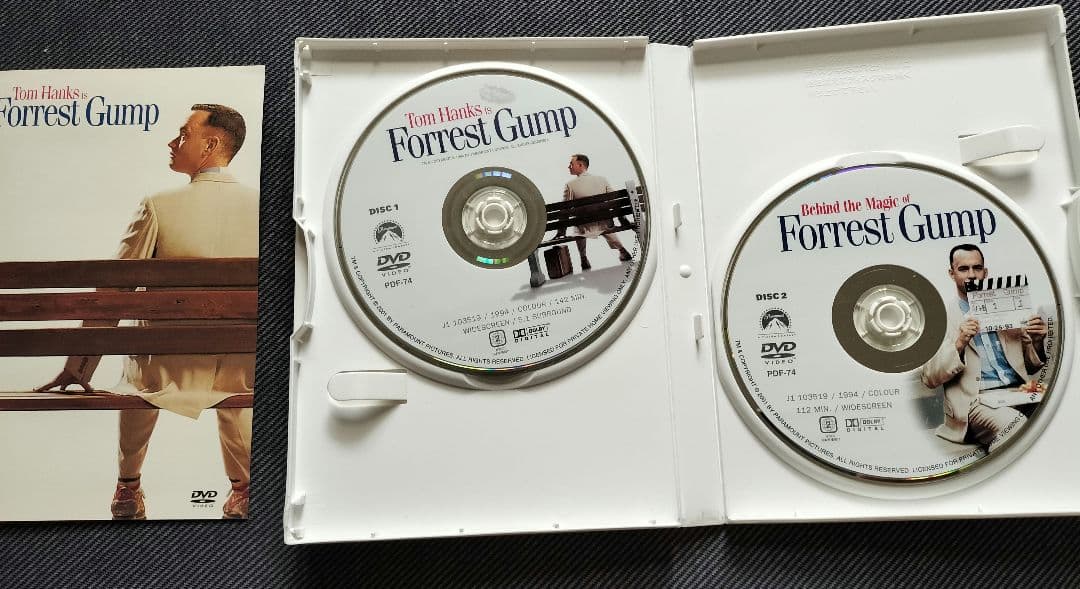 フォレスト・ガンプ 対訳シナリオ本 & スペシャルコレクターズエディションDVD