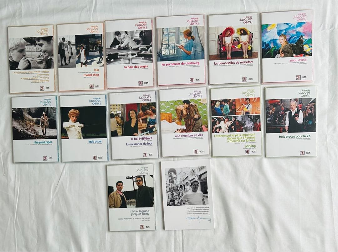 【日本未発売・CD付き】ジャック・ドゥミ全集 DVD BOX 海外限定レア品