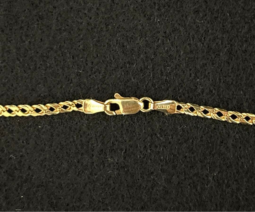 14金　ゴールドネックレス