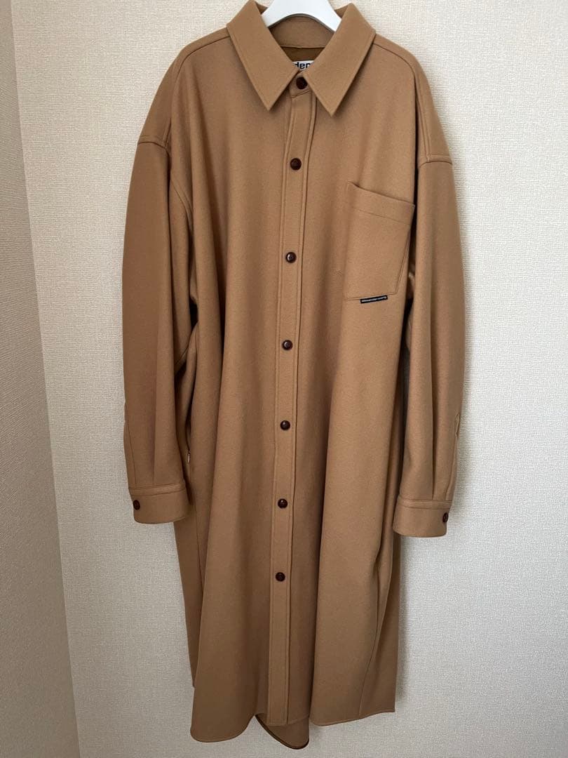 アレキサンダーワン　ベージュオーバーサイズシャツコート