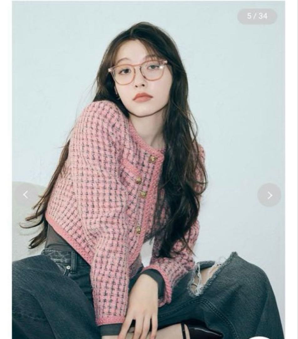 LILY BROWN（リリー ブラウン） ツイードショートジャケット