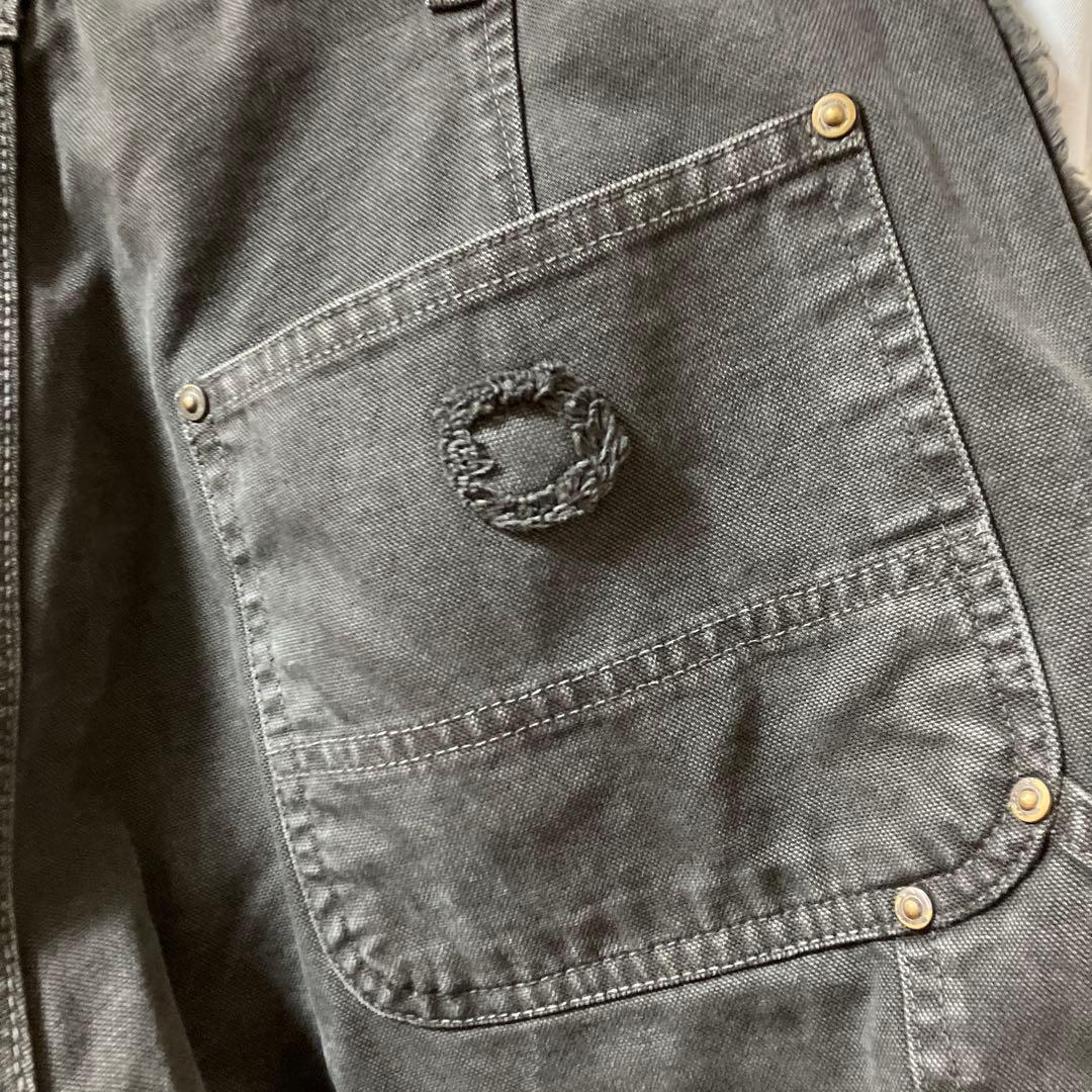 パンツ Distressed Double Knee Pants G-Brown M