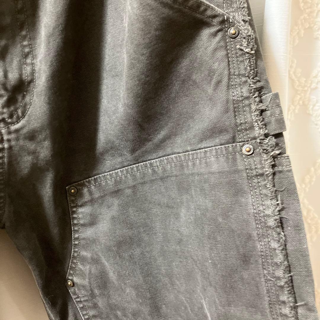 パンツ Distressed Double Knee Pants G-Brown M